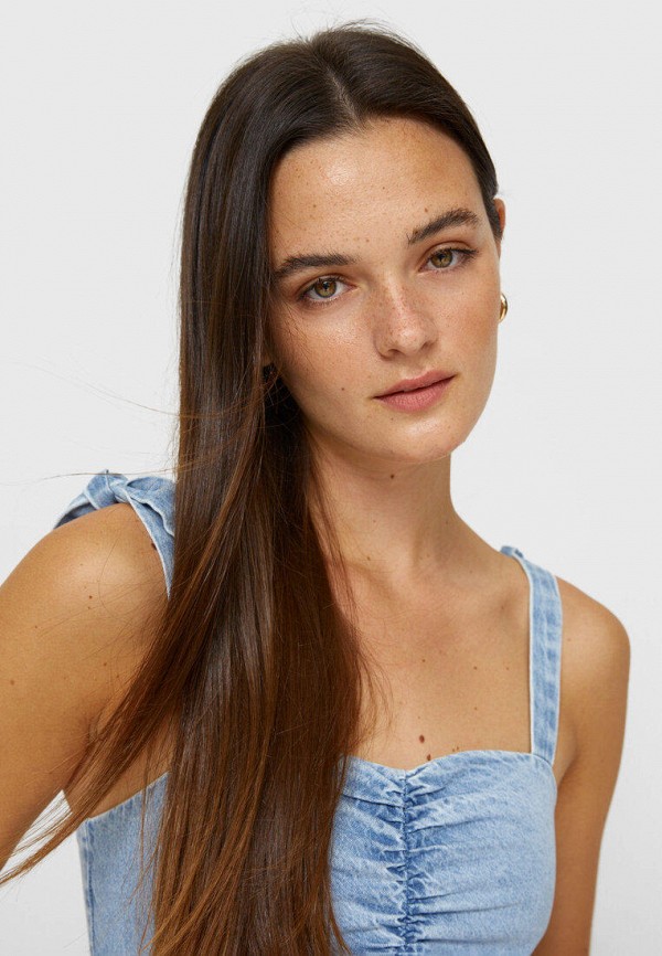 фото Платье джинсовое stradivarius
