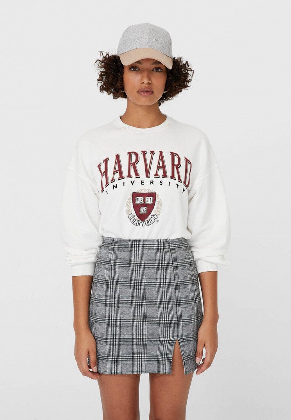 

Юбка Stradivarius, Серый
