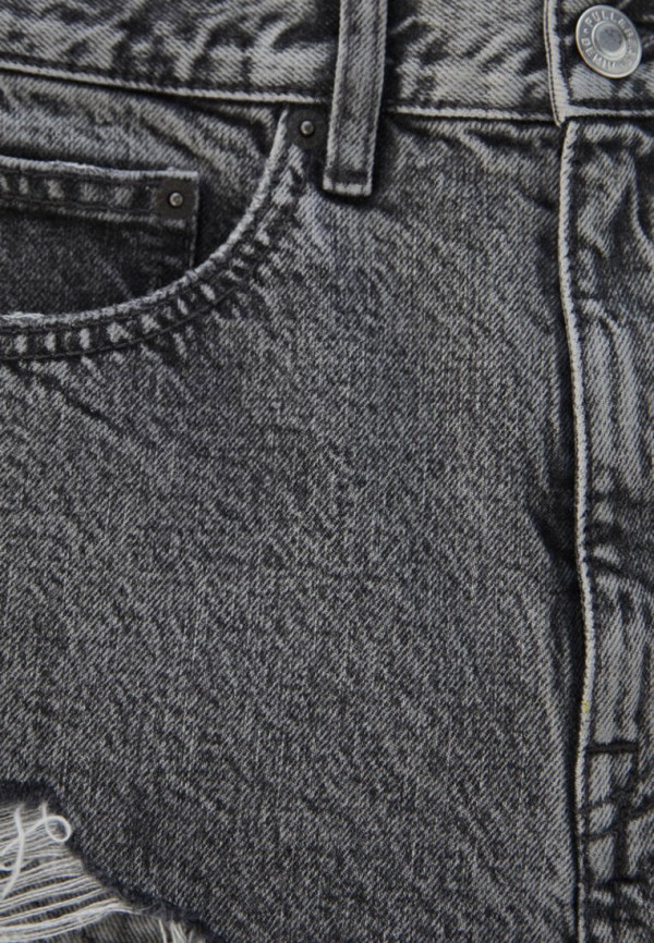 Шорты джинсовые Pull&Bear цвет серый  Фото 6