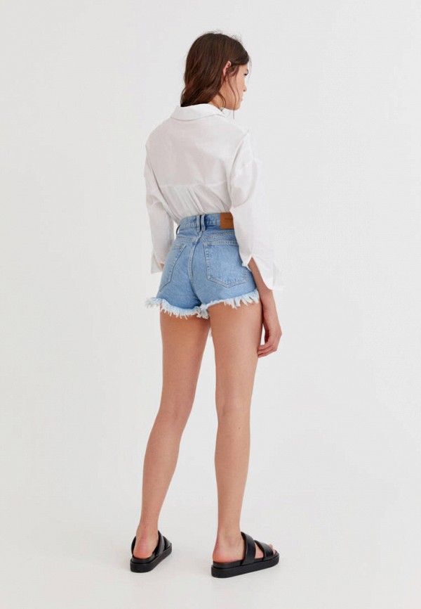 фото Шорты джинсовые pull&bear