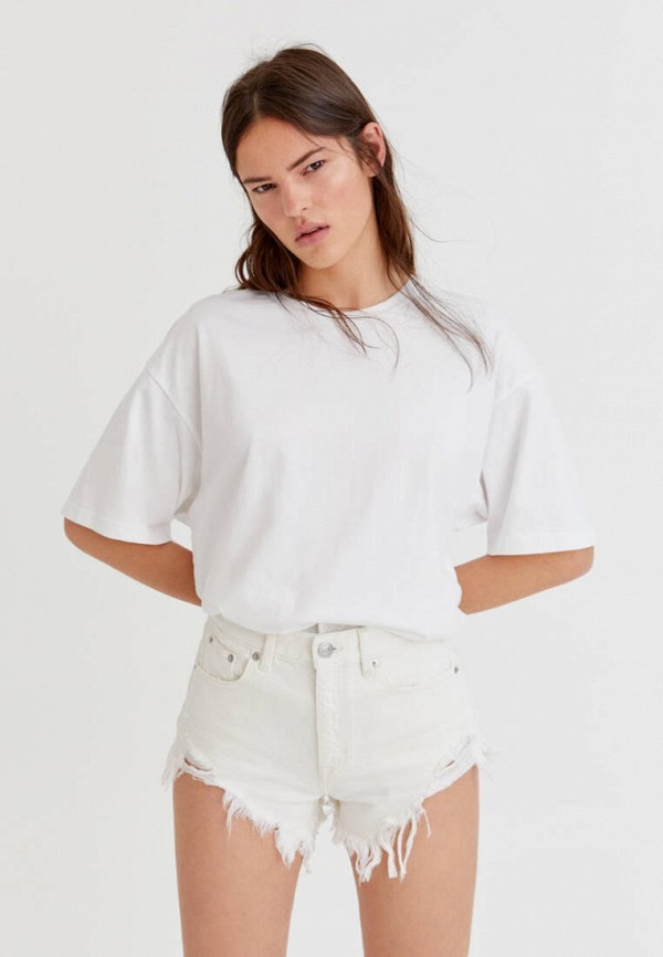 фото Шорты джинсовые pull&bear