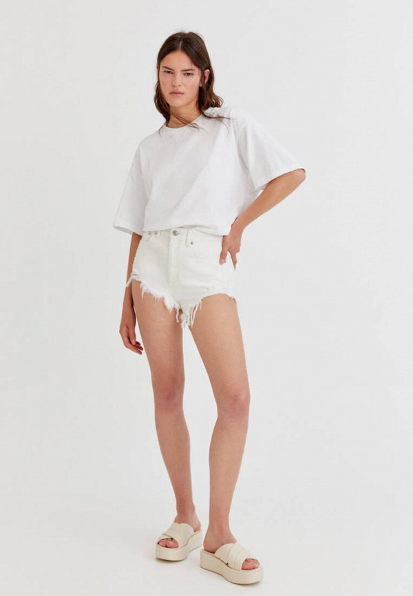 фото Шорты джинсовые pull&bear