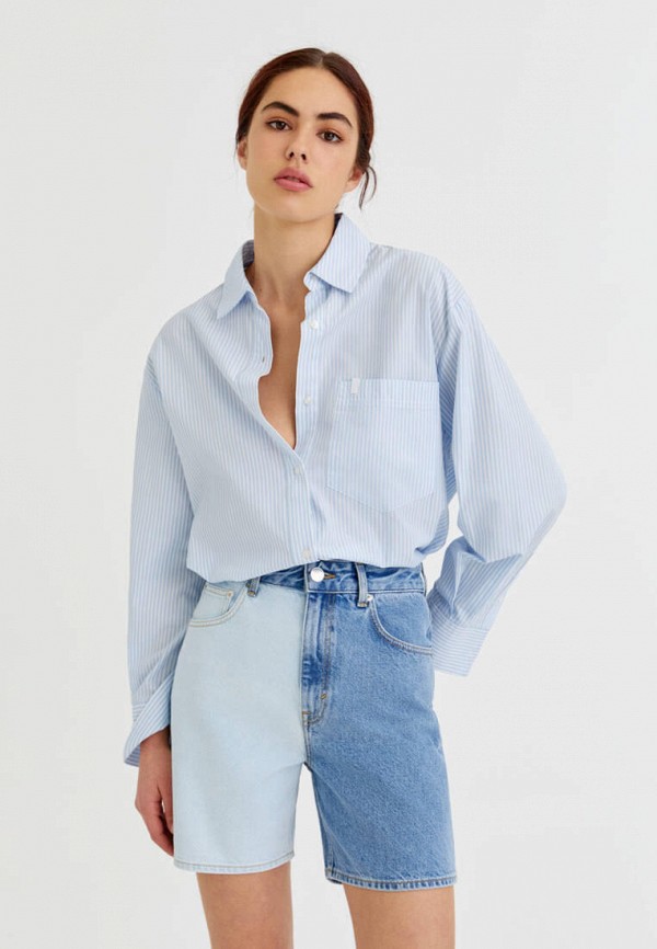 фото Шорты джинсовые pull&bear
