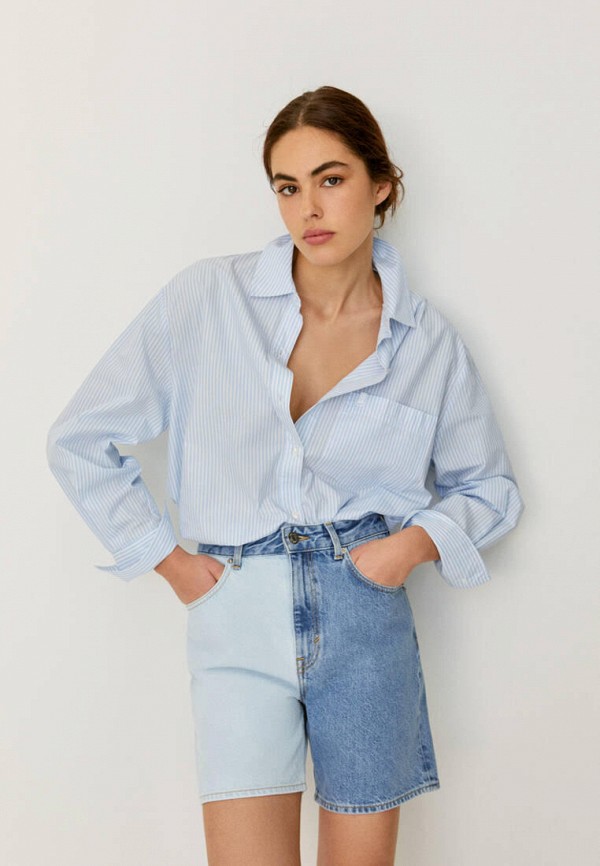 фото Шорты джинсовые pull&bear