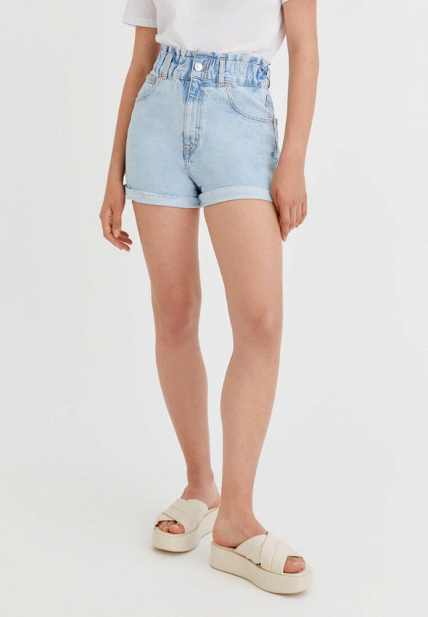 фото Шорты джинсовые pull&bear