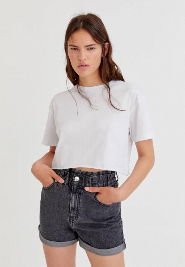 фото Шорты джинсовые pull&bear