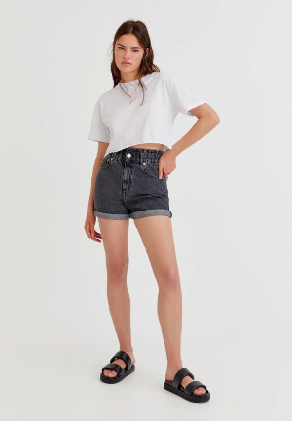 

Шорты джинсовые Pull&Bear, Серый, Join Life