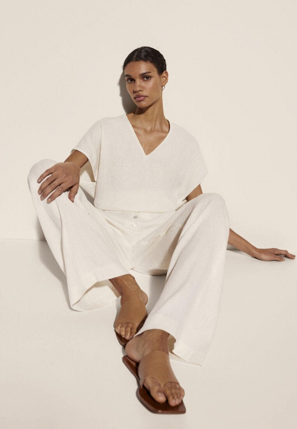 

Блуза Massimo Dutti, Белый
