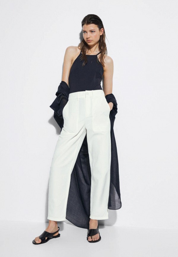 

Брюки Massimo Dutti, Белый