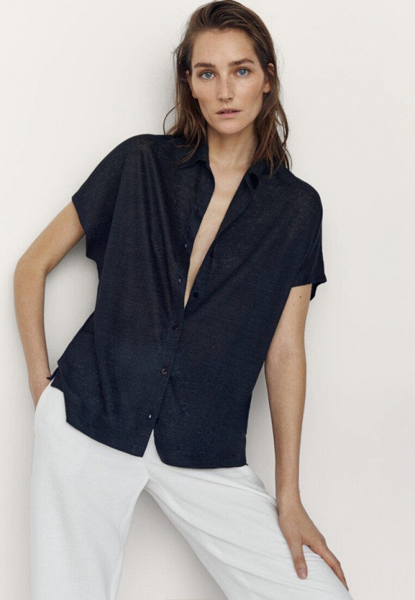 

Блуза Massimo Dutti, Черный