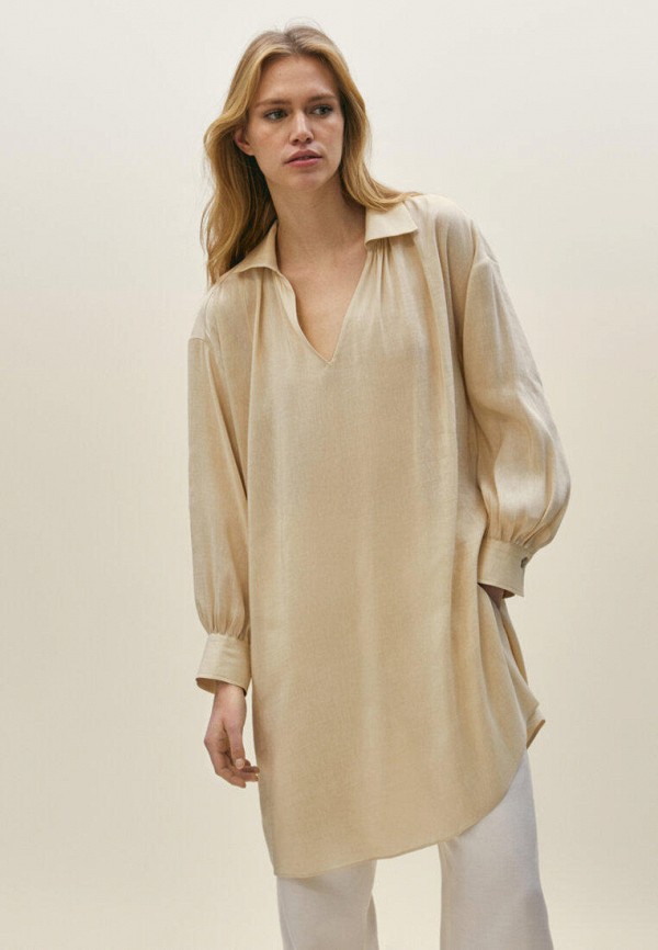 

Туника Massimo Dutti, Бежевый