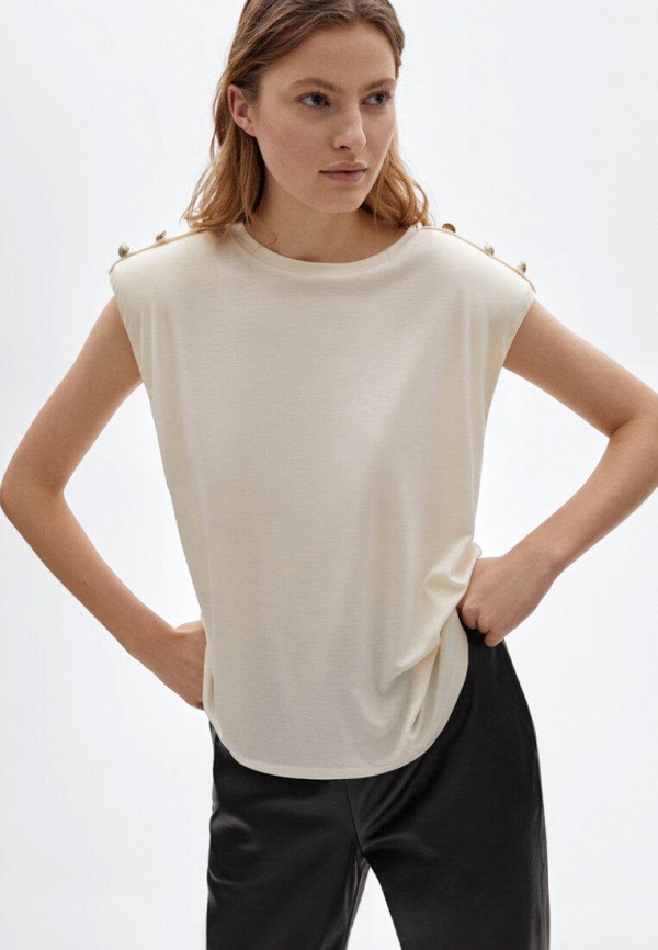 

Майка Massimo Dutti, Бежевый
