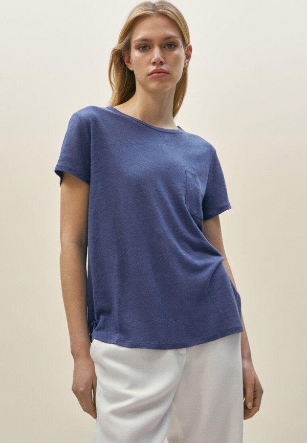

Футболка Massimo Dutti, Синий