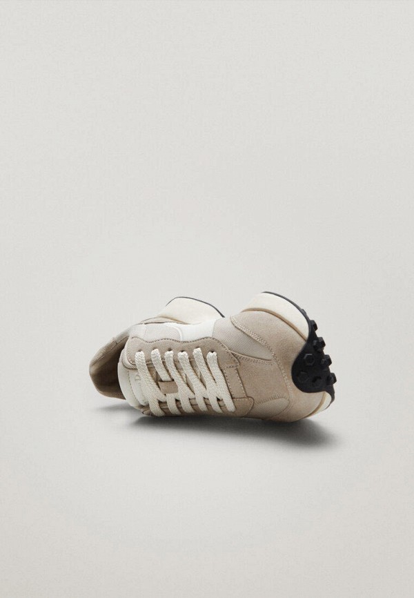 Кроссовки Massimo Dutti цвет бежевый  Фото 5