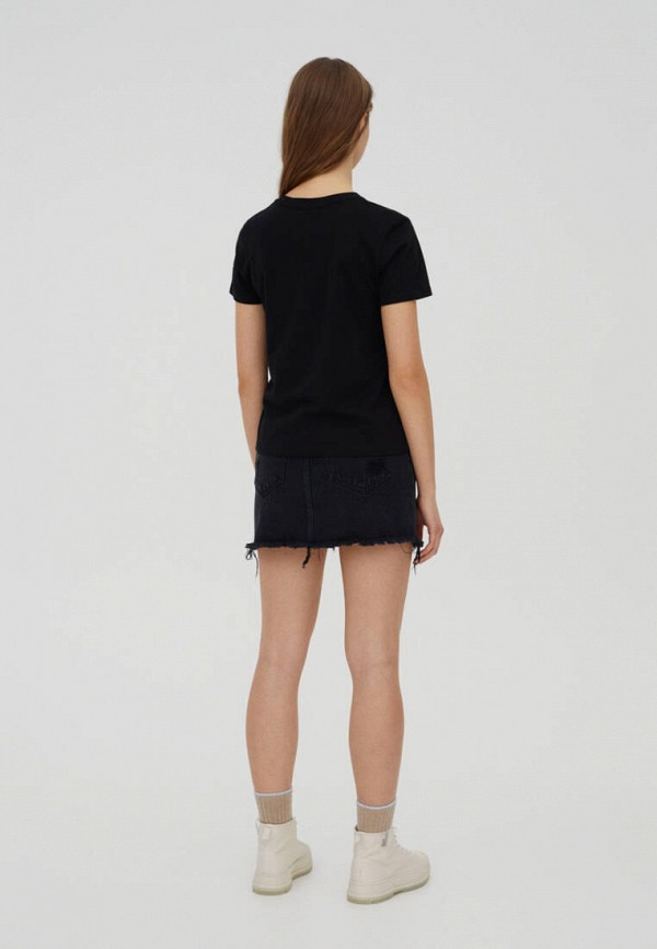 

Футболка Pull&Bear, Черный, Join Life