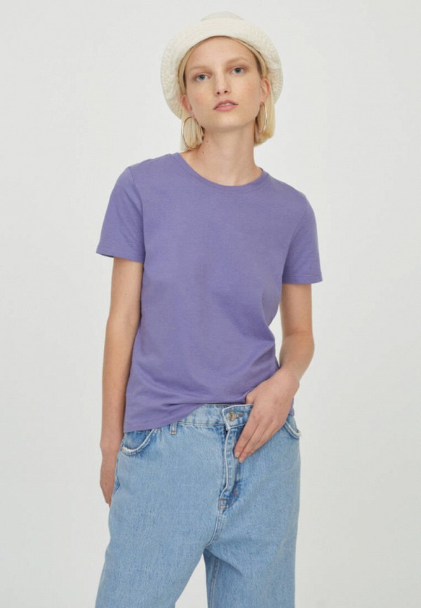 

Футболка Pull&Bear, Фиолетовый, Join Life