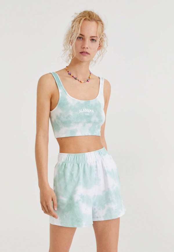 

Топ Pull&Bear, Бирюзовый
