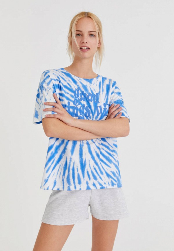 

Футболка Pull&Bear, Синий