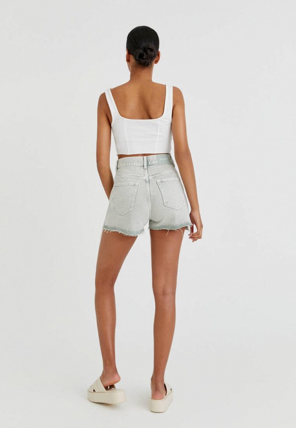 фото Шорты джинсовые pull&bear