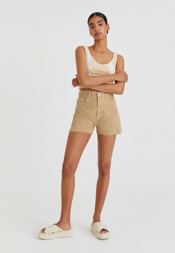 фото Шорты джинсовые pull&bear
