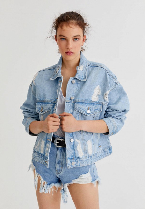 фото Куртка джинсовая pull&bear