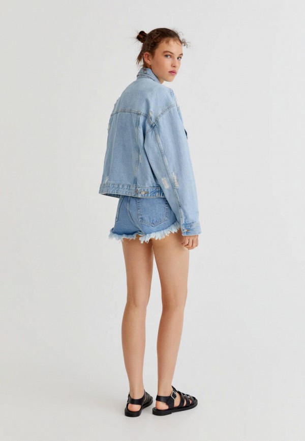фото Куртка джинсовая pull&bear