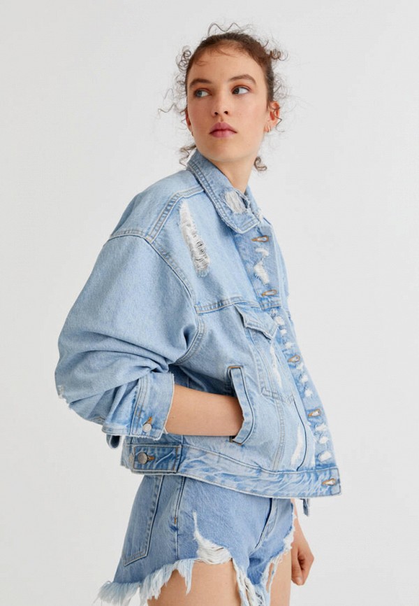 фото Куртка джинсовая pull&bear