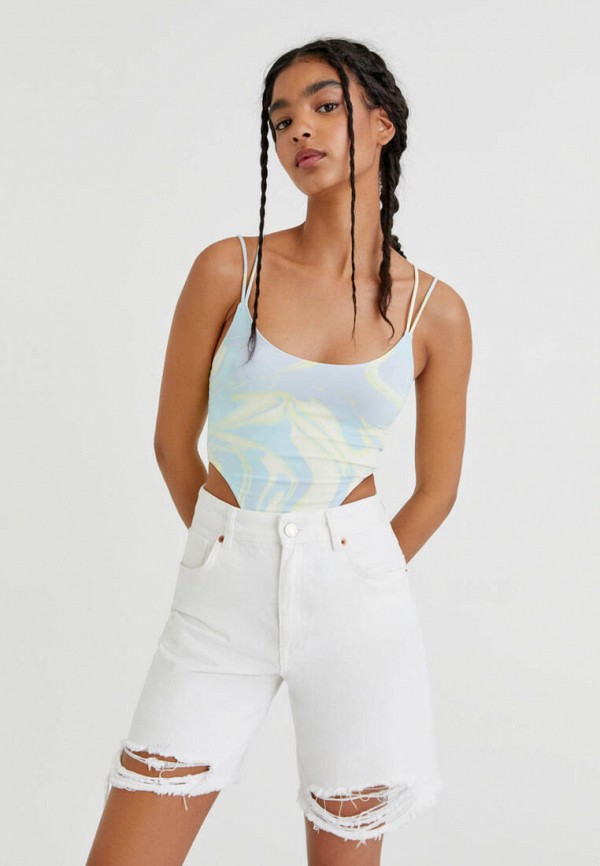 

Боди Pull&Bear, Голубой