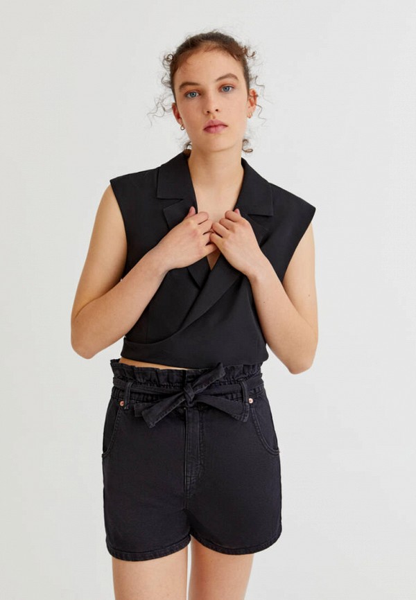 фото Шорты джинсовые pull&bear