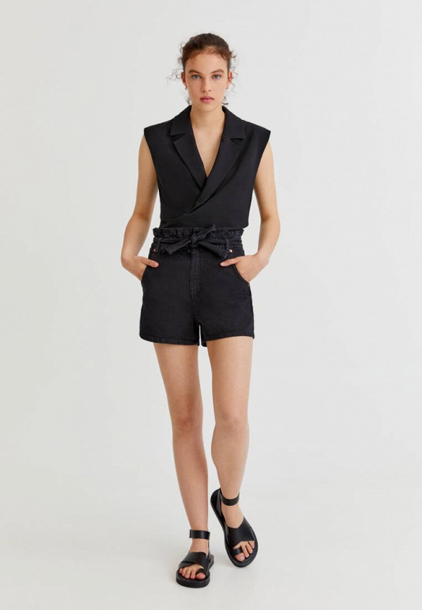 фото Шорты джинсовые pull&bear