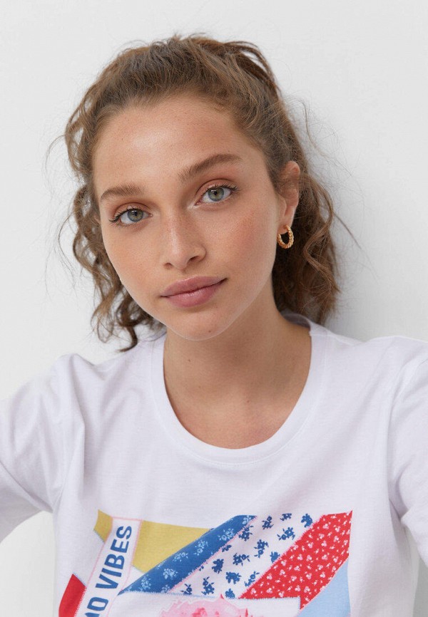 

Футболка Stradivarius, Белый