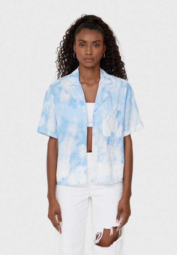 

Блуза Stradivarius, Голубой