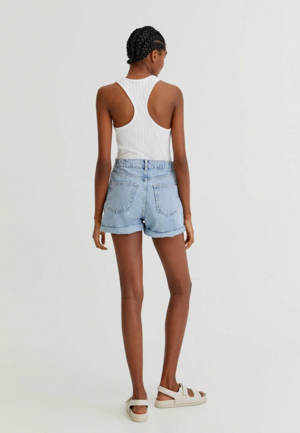 фото Шорты джинсовые pull&bear