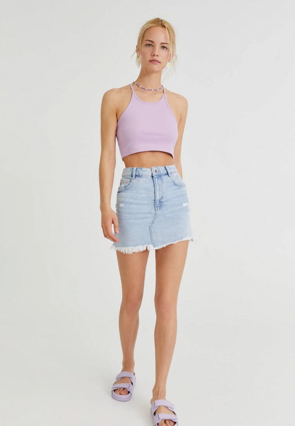 фото Юбка джинсовая pull&bear