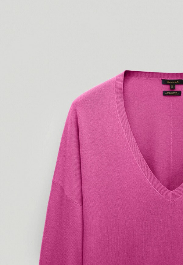 Пуловер Massimo Dutti цвет розовый  Фото 6