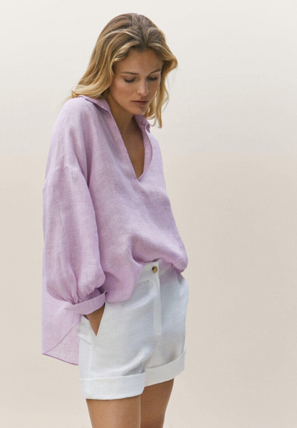 

Блуза Massimo Dutti, Розовый