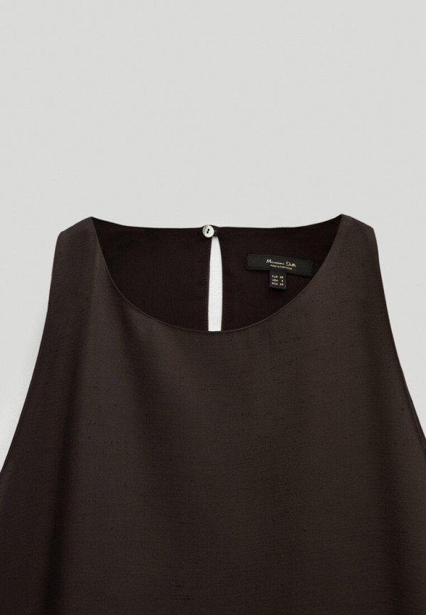 

Блуза Massimo Dutti, Коричневый