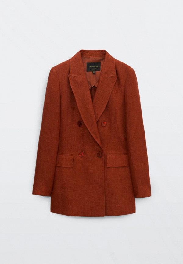 

Пиджак Massimo Dutti, Красный