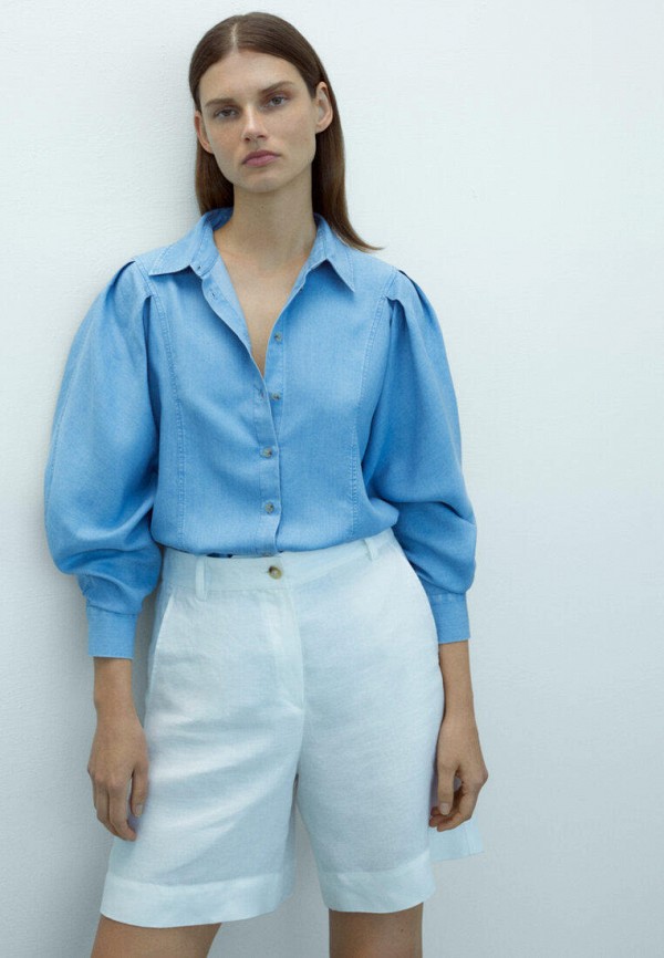 

Блуза Massimo Dutti, Голубой