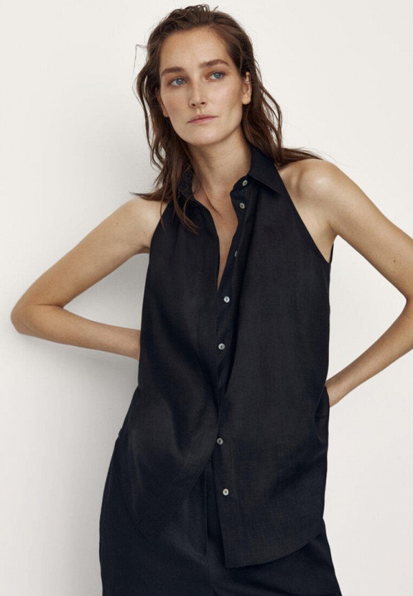 

Блуза Massimo Dutti, Черный