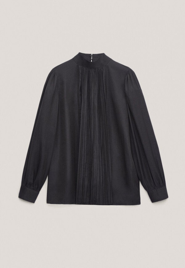 Блуза Massimo Dutti цвет черный  Фото 4