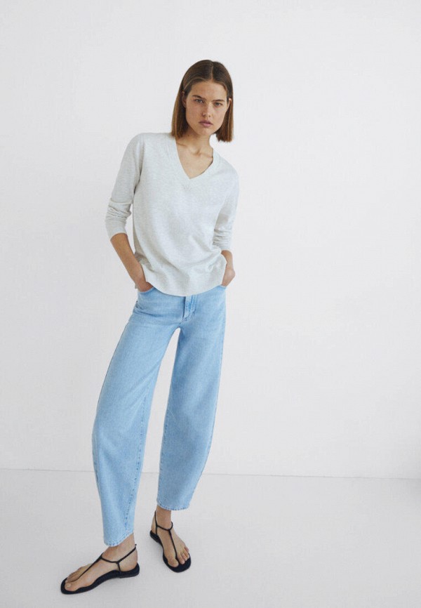 

Пуловер Massimo Dutti, Серый