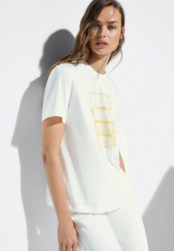 

Футболка Massimo Dutti, Бежевый