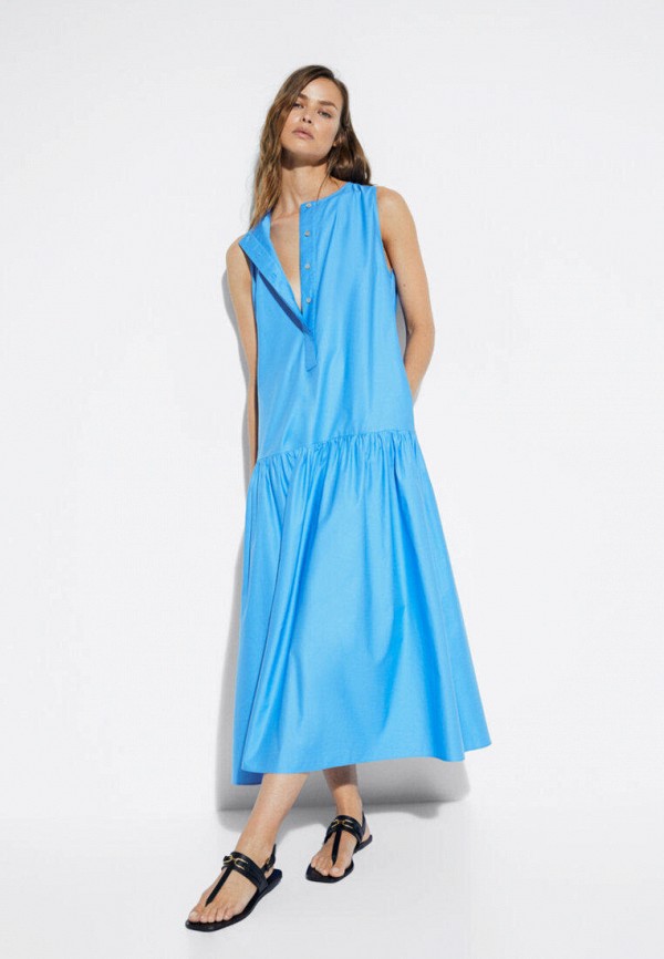 

Платье Massimo Dutti, Синий