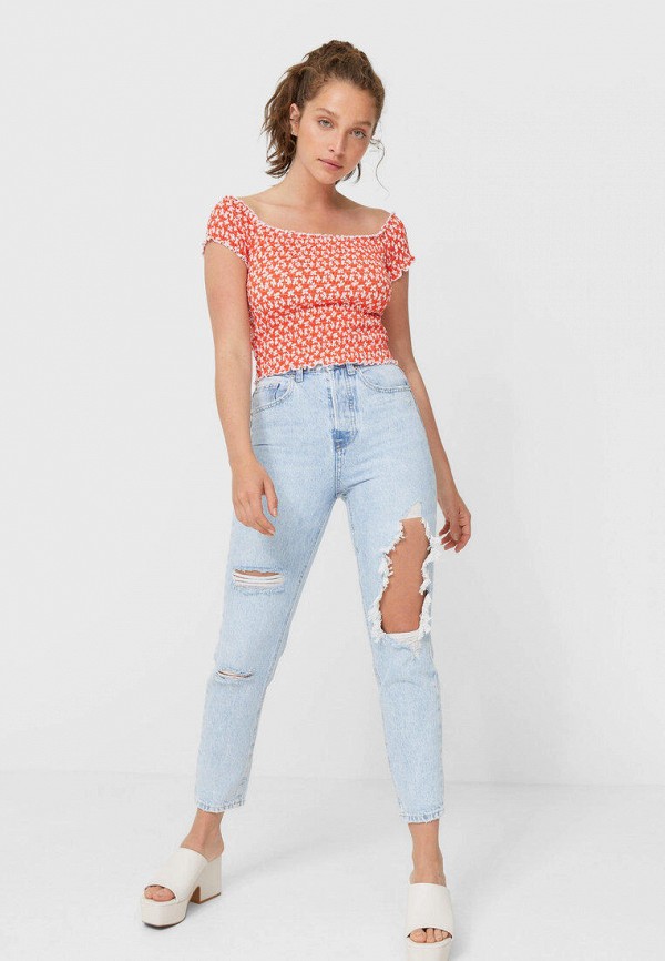 

Топ Stradivarius, Коралловый