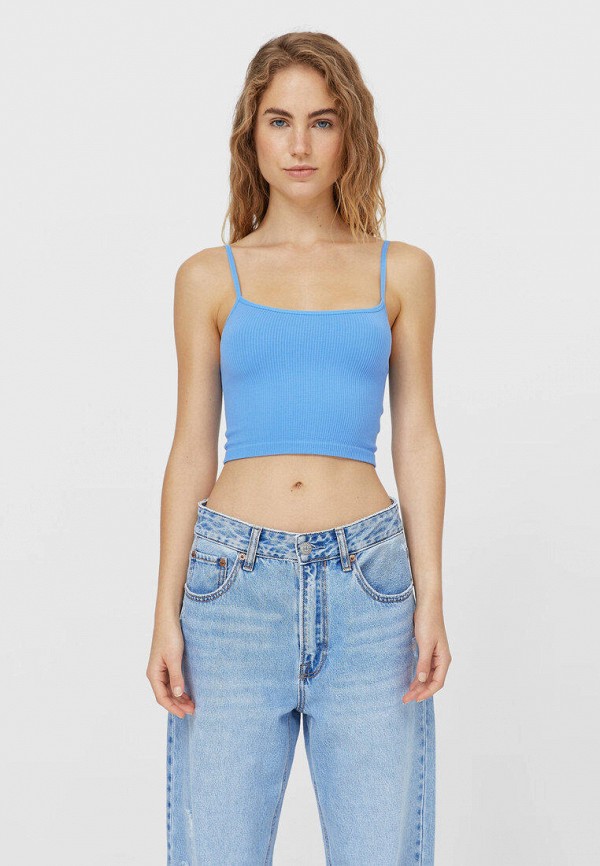 

Топ Stradivarius, Голубой