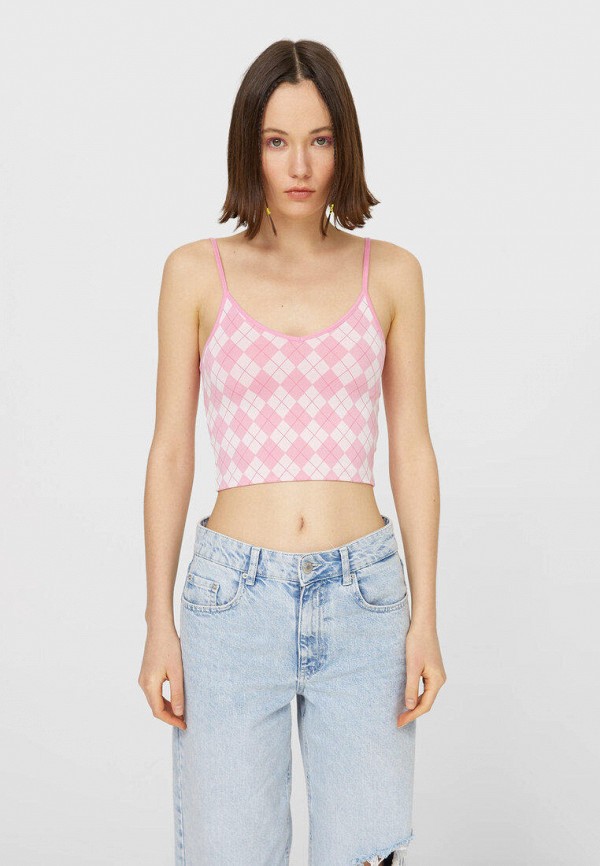 

Топ Stradivarius, Розовый