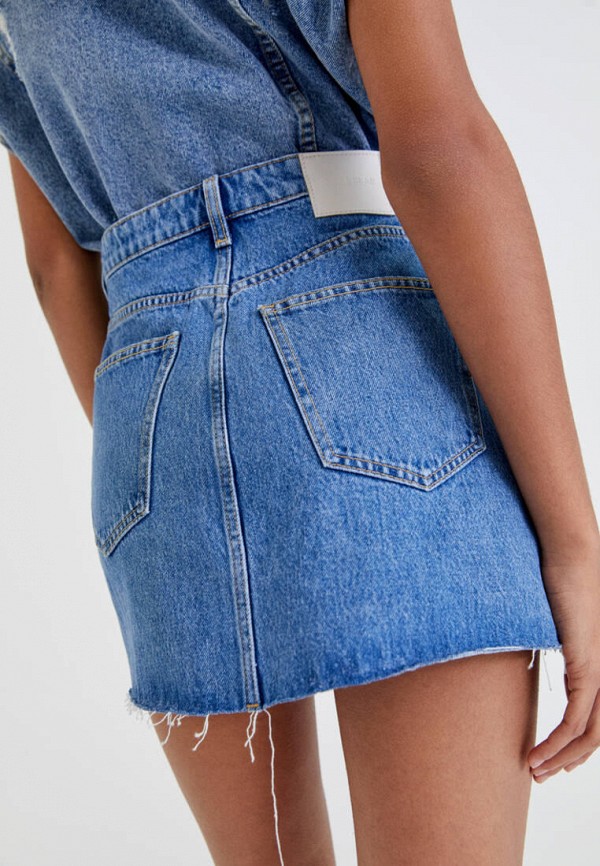 фото Юбка джинсовая pull&bear