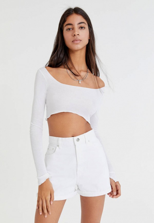 фото Шорты джинсовые pull&bear