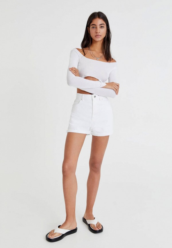 фото Шорты джинсовые pull&bear